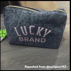 Lucky Brand Makeup Bag NWOT